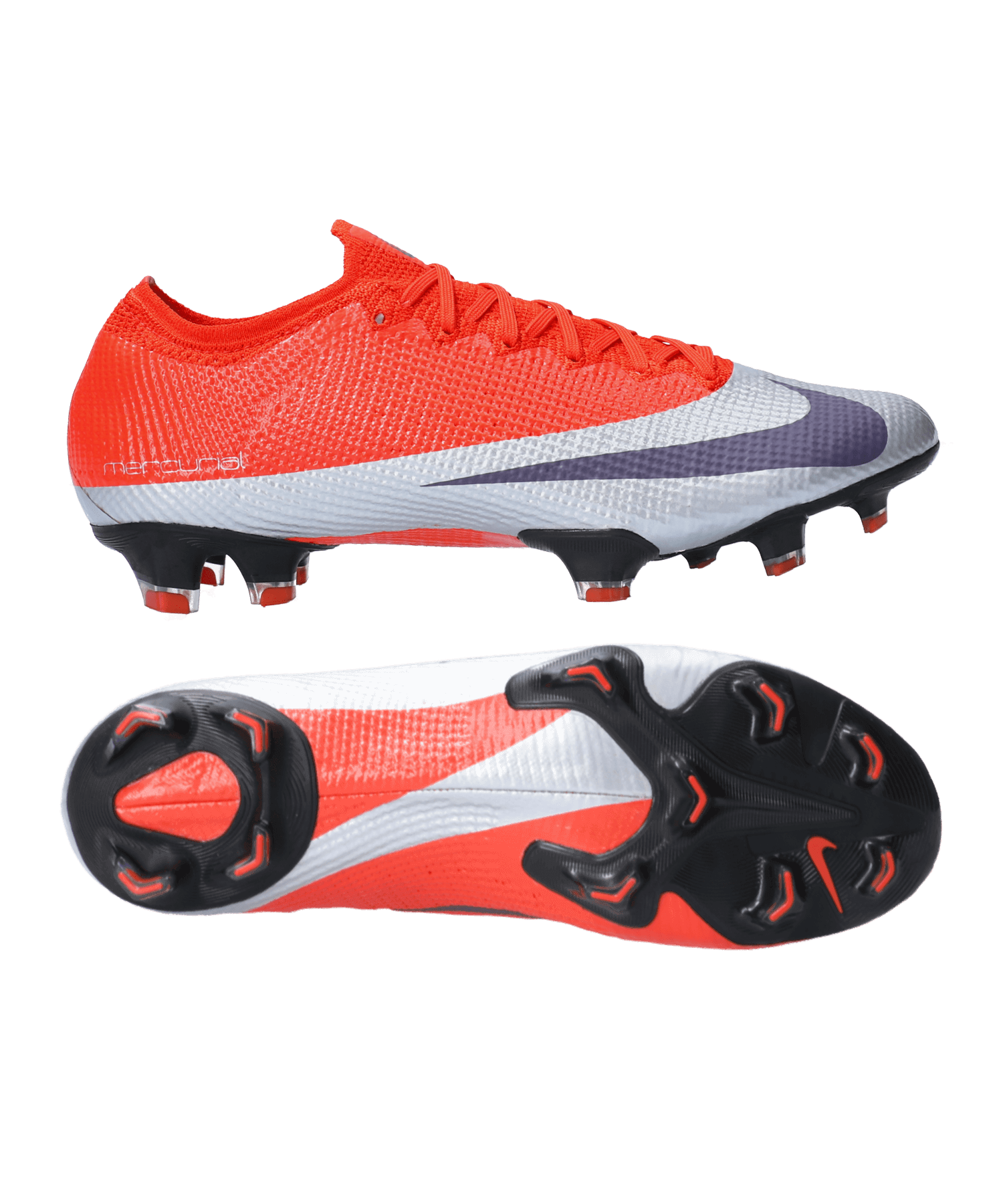 Nike Mercurial Vapor XIII Elite FG Soccer Cleat Future DNA Red Silver