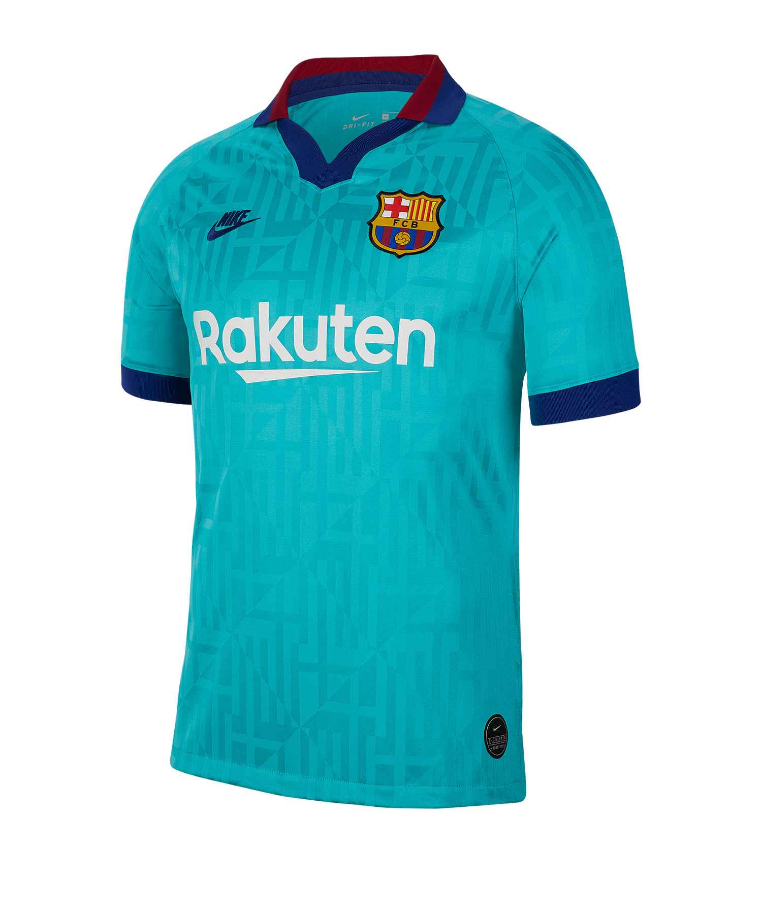 paspoort donker G Nike FC Barcelona Shirt UCL 2019/2020 - Blauw