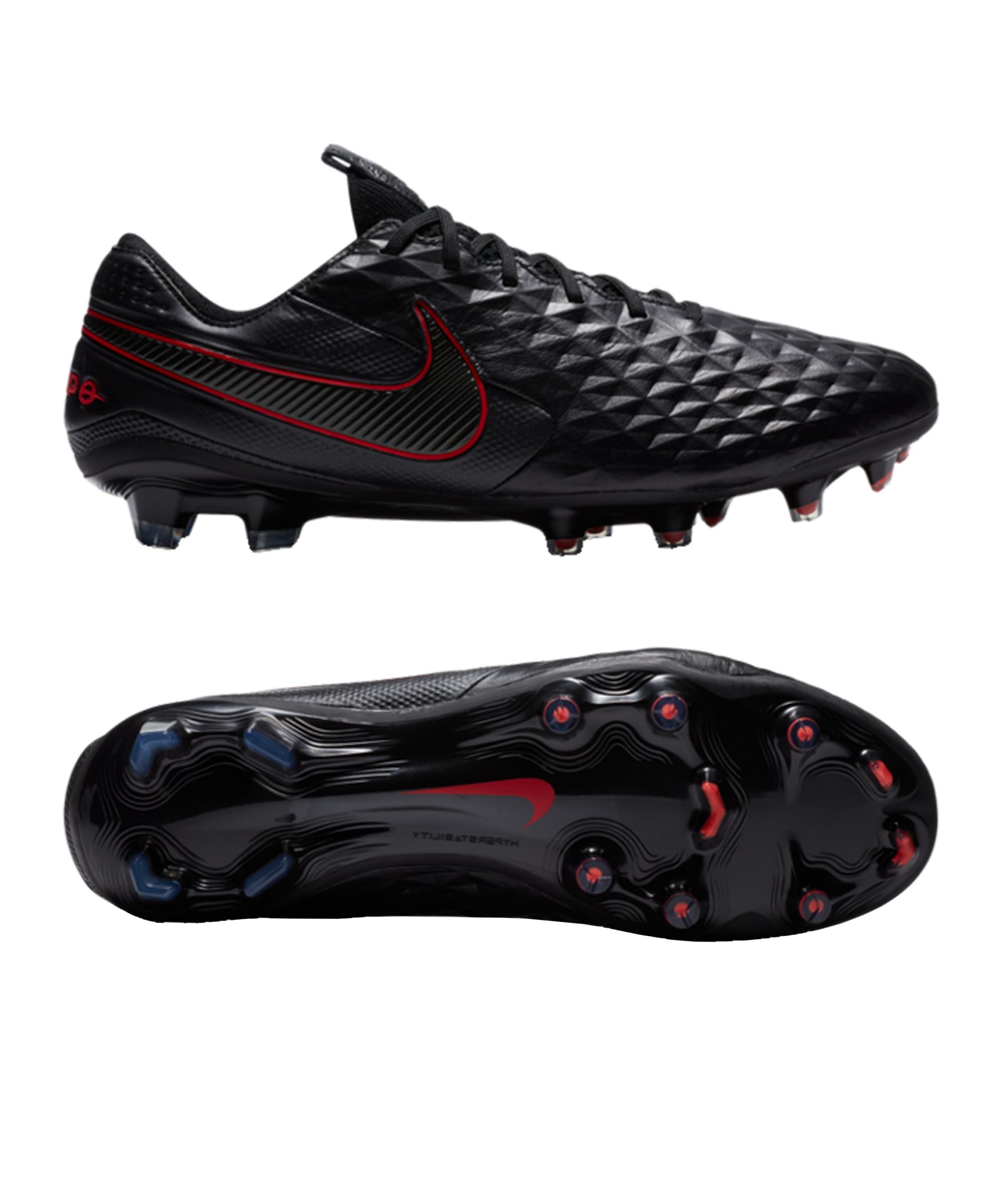 nike tiempo legend 8 elite fg black x chile red