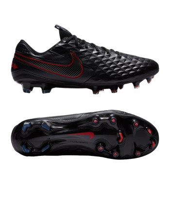 Nike Tiempo Legend VIII Black X Chile Red Elite FG