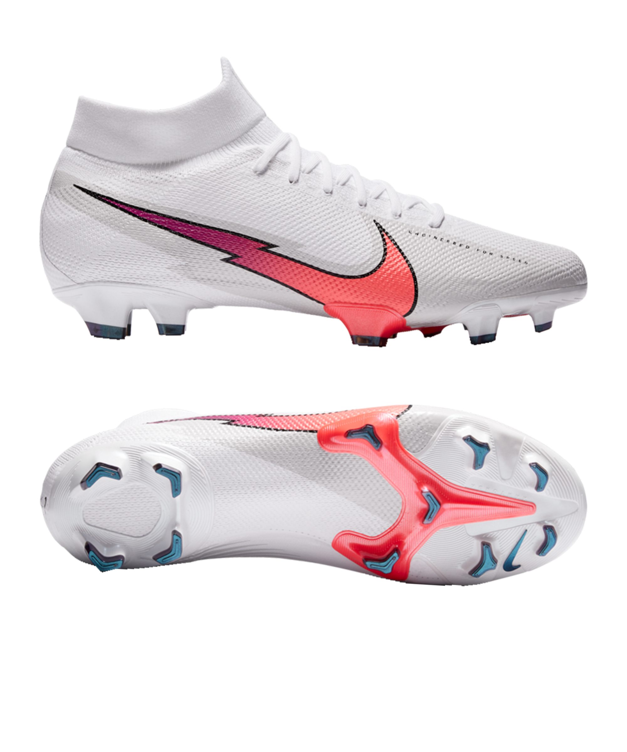 nike mercurial superfly 7 pro fg white