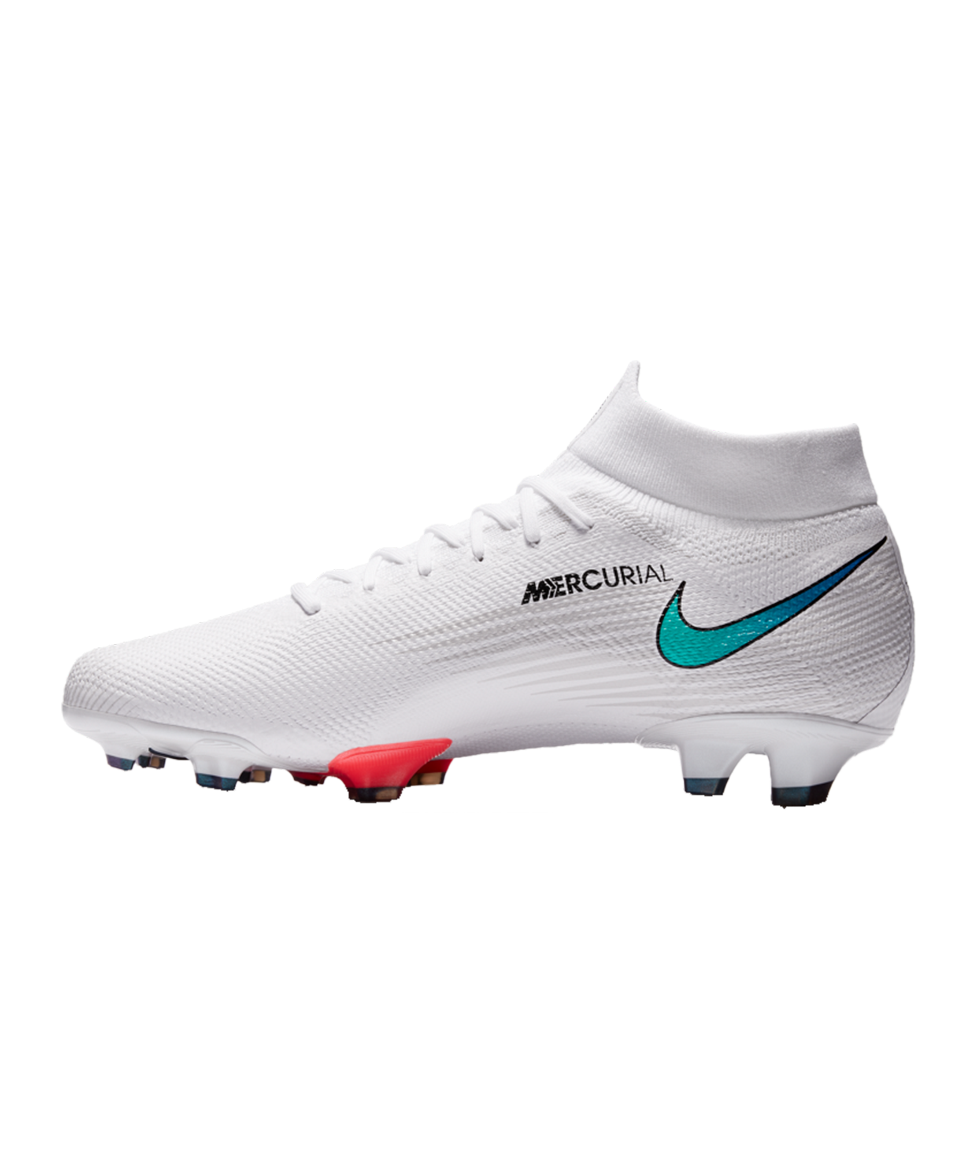 Nike Mercurial Superfly Vii Flash Crimson Pro Fg White