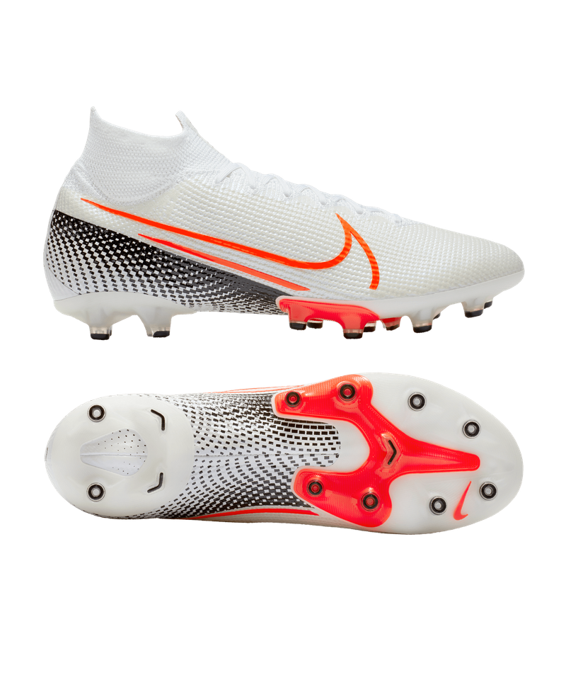 Nike Mercurial Superfly Elite AG Pro White Black