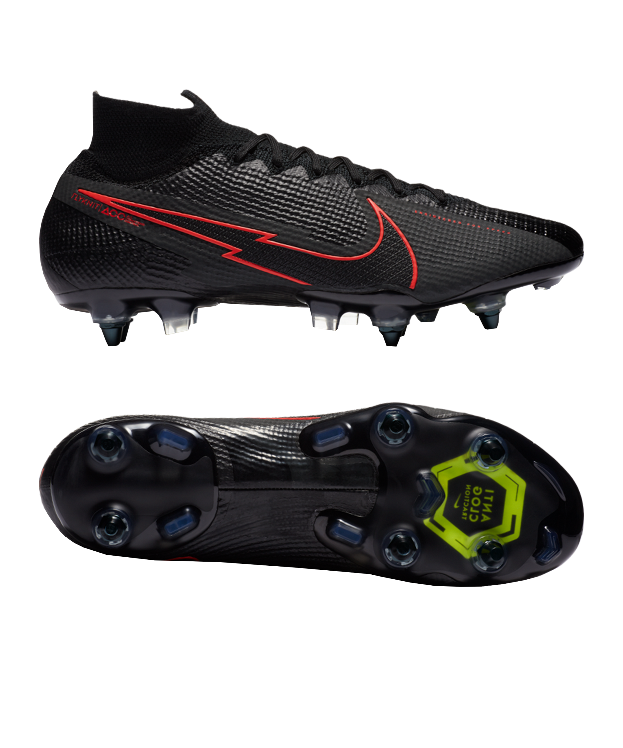 Nike Mercurial Vapor XII Elite SG-Pro AC - Black