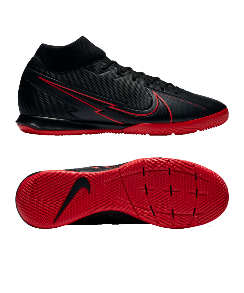 Mercurial red and on sale black