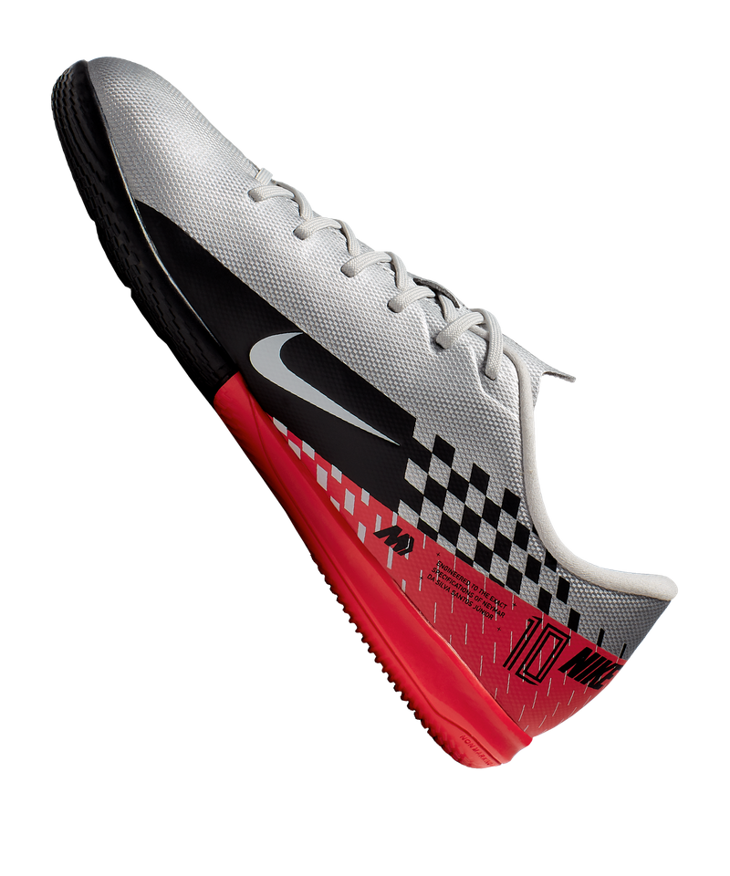 Nike Vapor 13 Academy Njr Tf- Silver/Black/Red