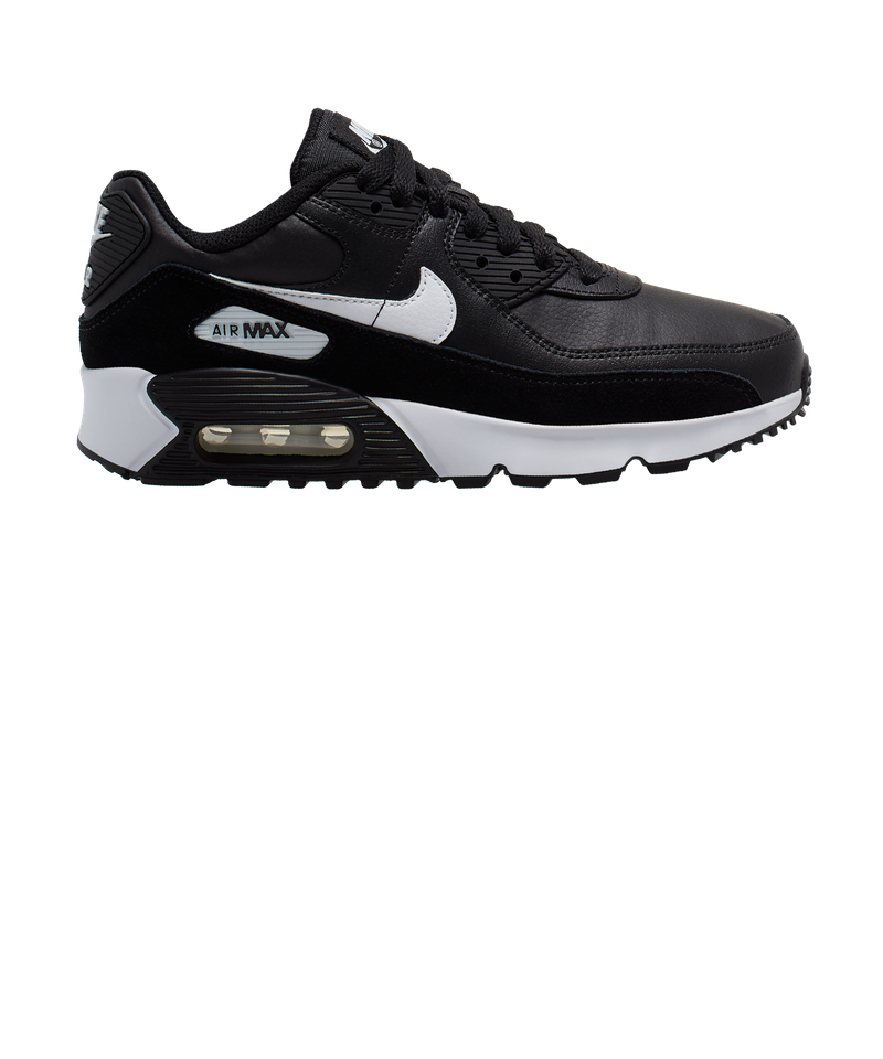 Nike junior air max 90 white leather outlet sneaker