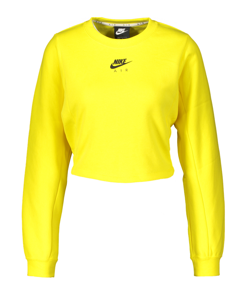 nike air sweatshirt yellow