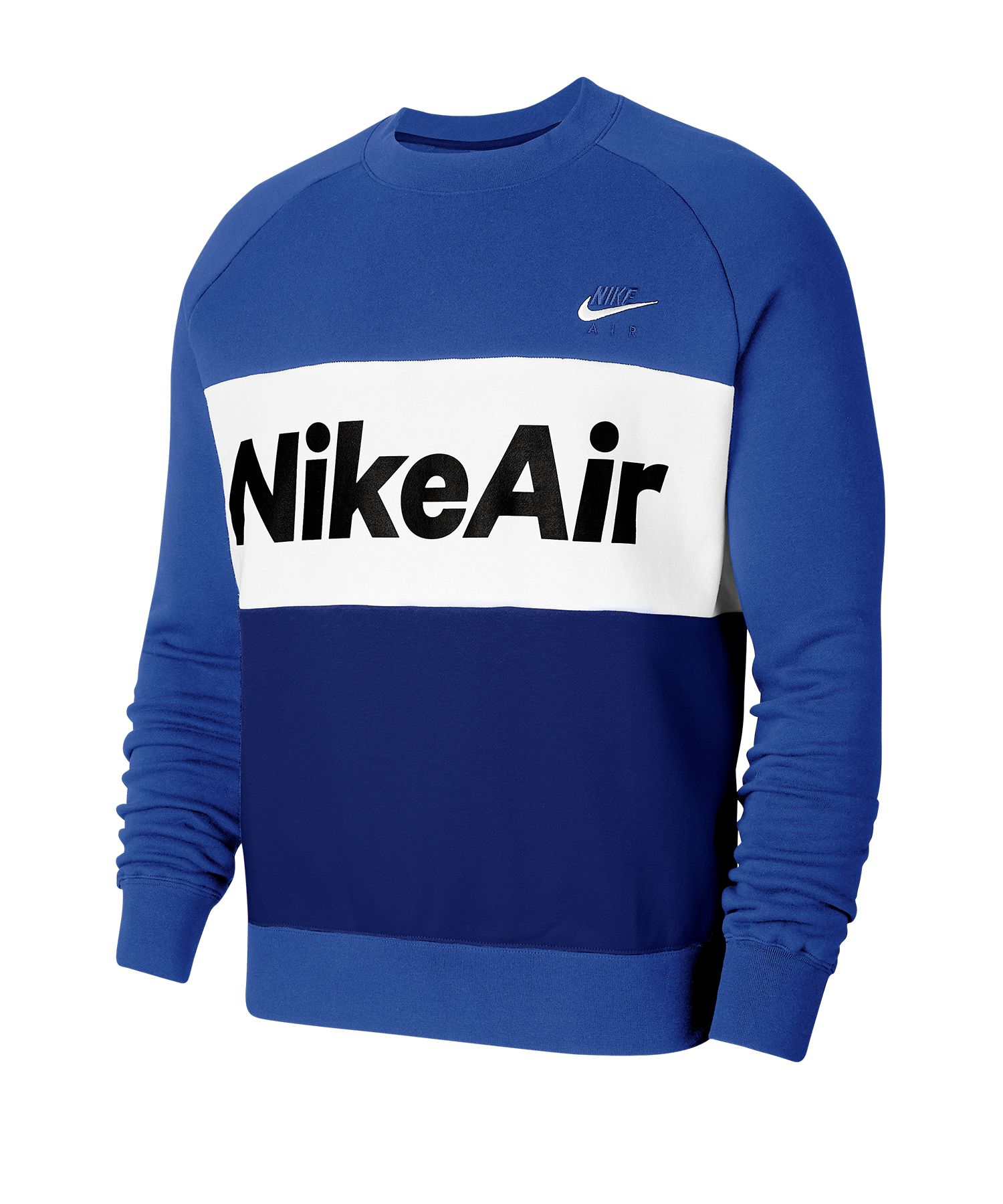 Nike air crew sweatshirt blue best sale