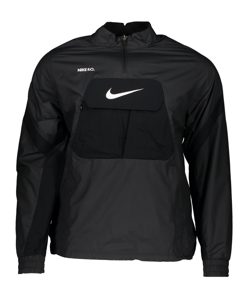 Nike F.C. Woven Anorak Jacket - Black