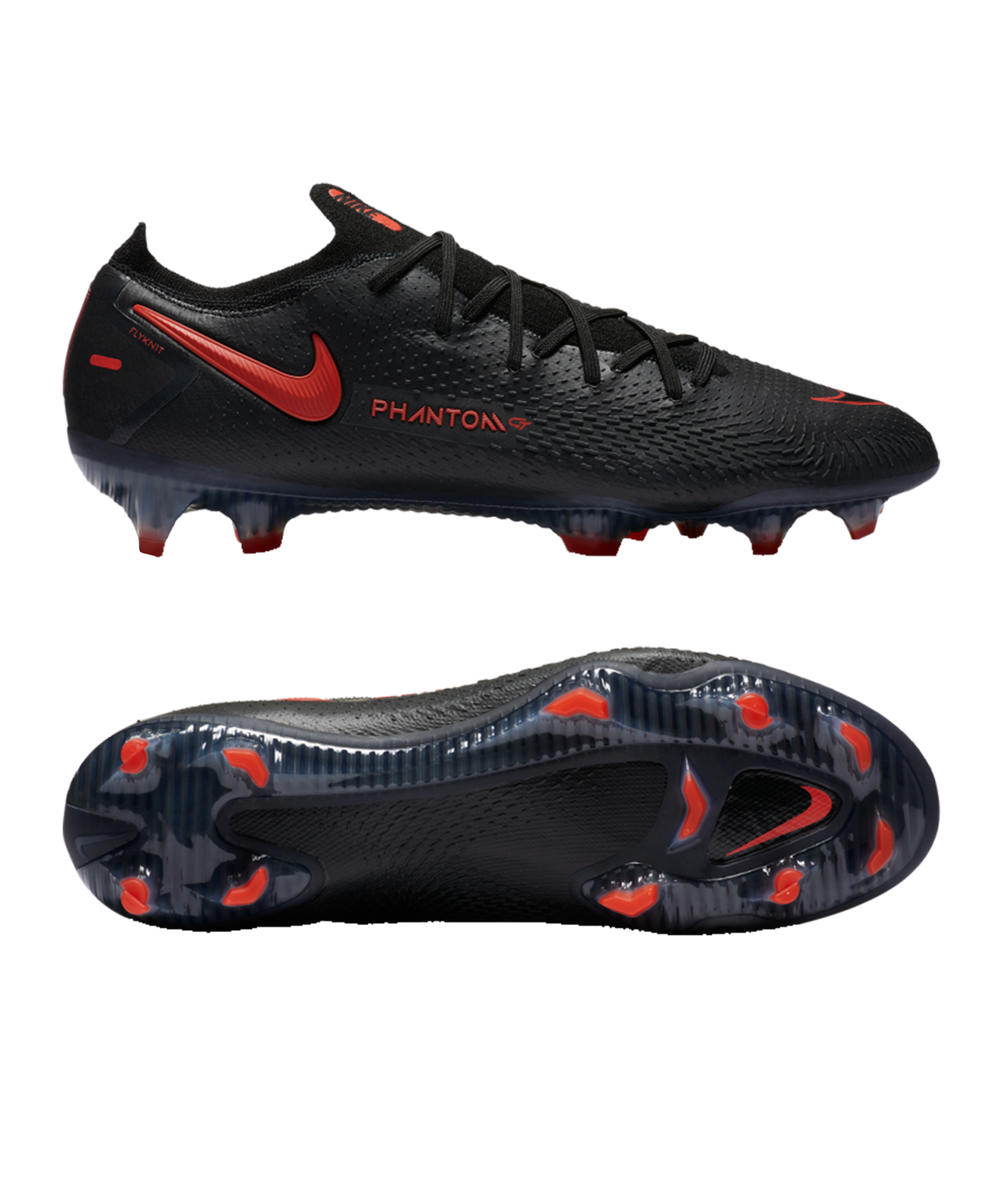 Nike Phantom GT Black X Chile Red Elite FG