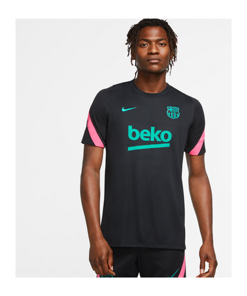 Pennenvriend licht tetraëder Nike FC Barcelona Trainingsshirt - Zwart