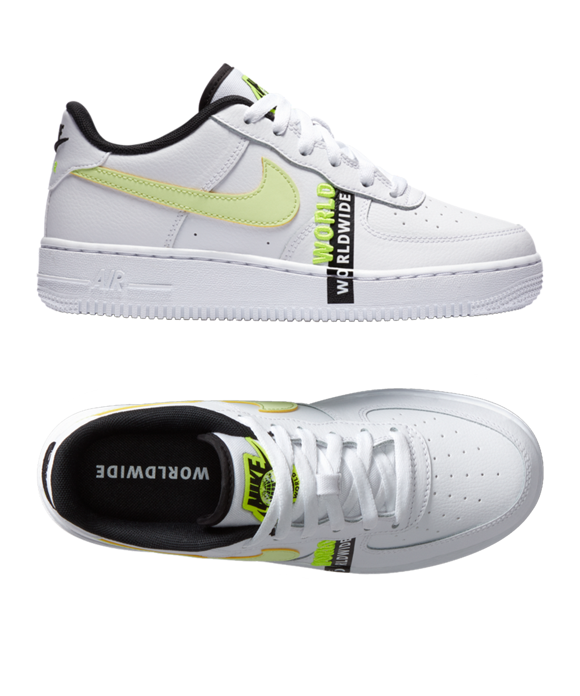 Nike Kids Air Force 1 LV8 2 (GS) Sneakers - White