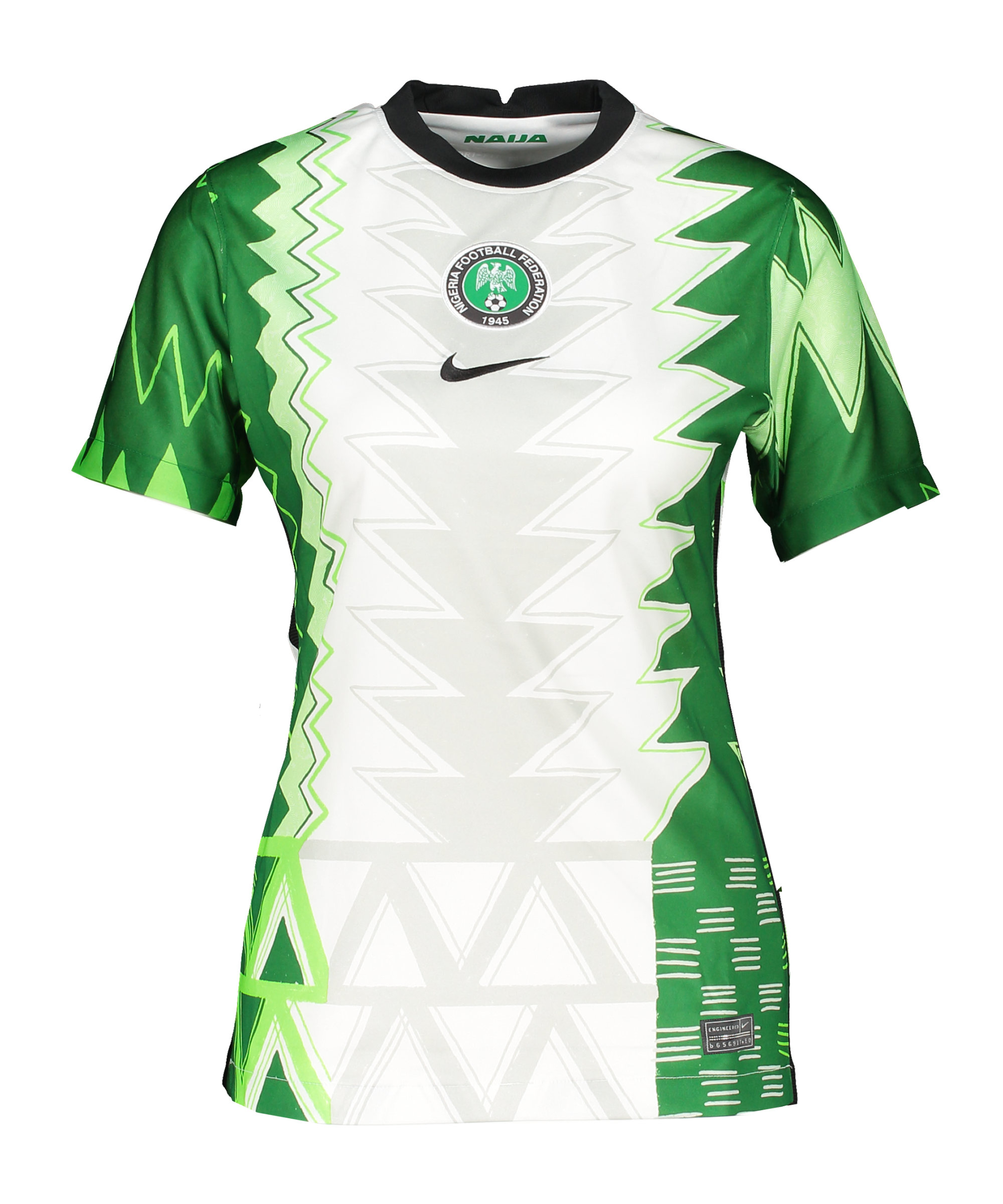 Nike Nigeria 'Naija' Shirt Home 2020 Women - White