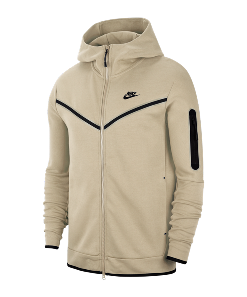 Tech Fleece Full Hoody - beige