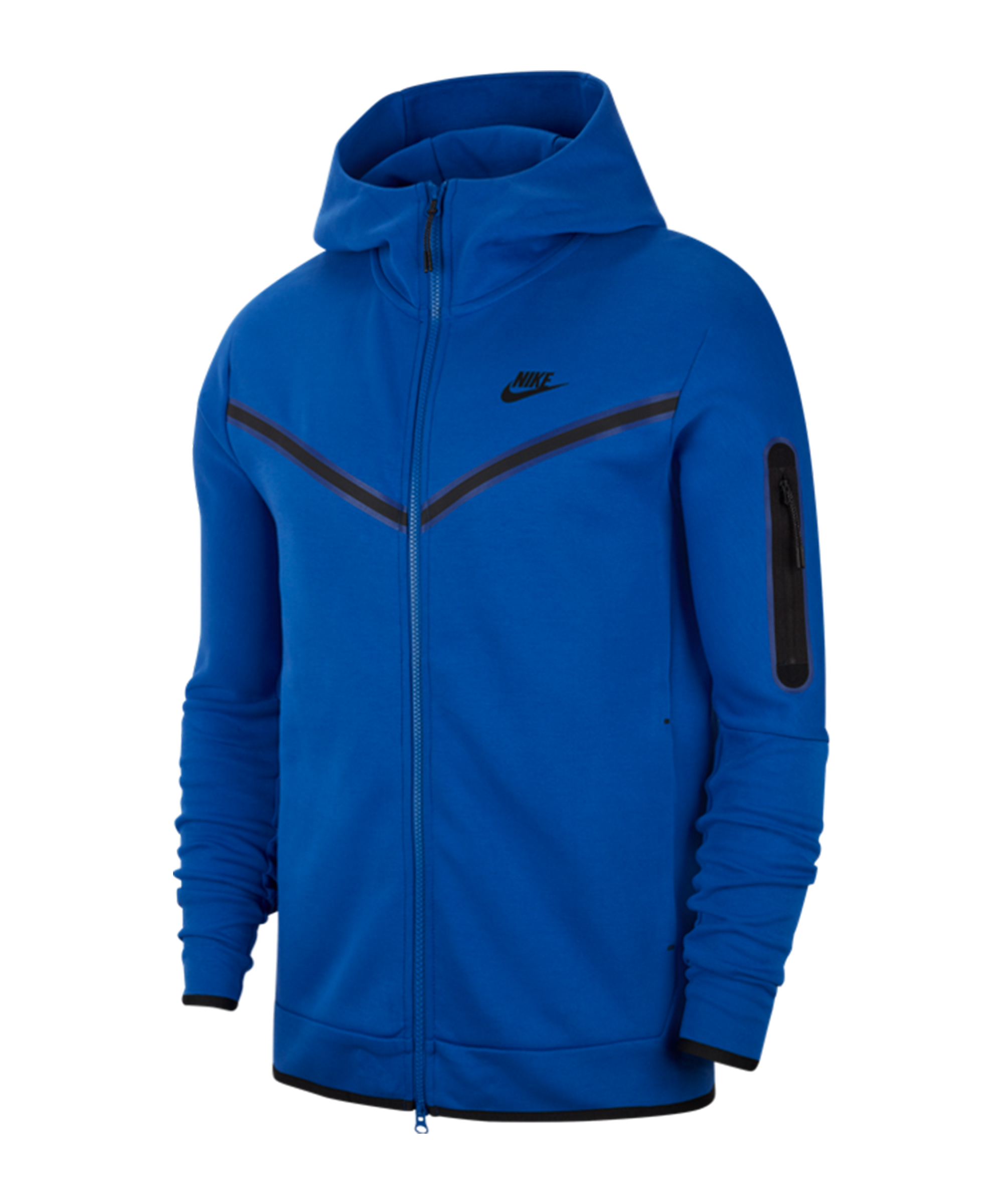 Eik overhandigen Verdeelstuk Nike Tech Fleece Full Zip Hoody - Blauw