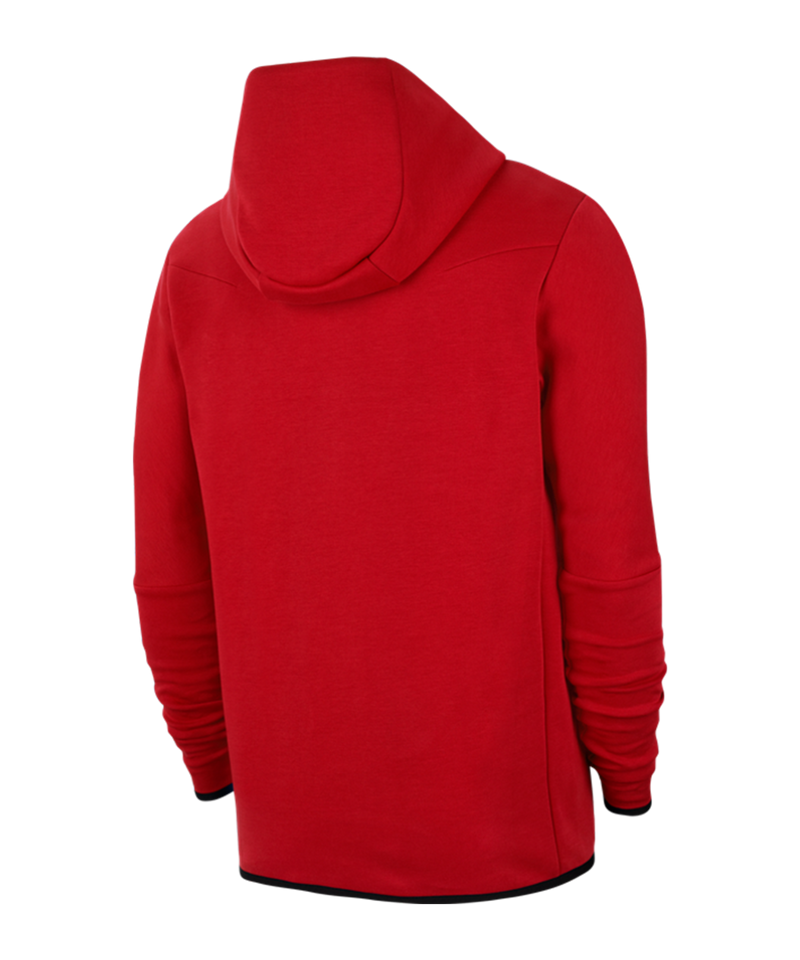 red nike tech fleece