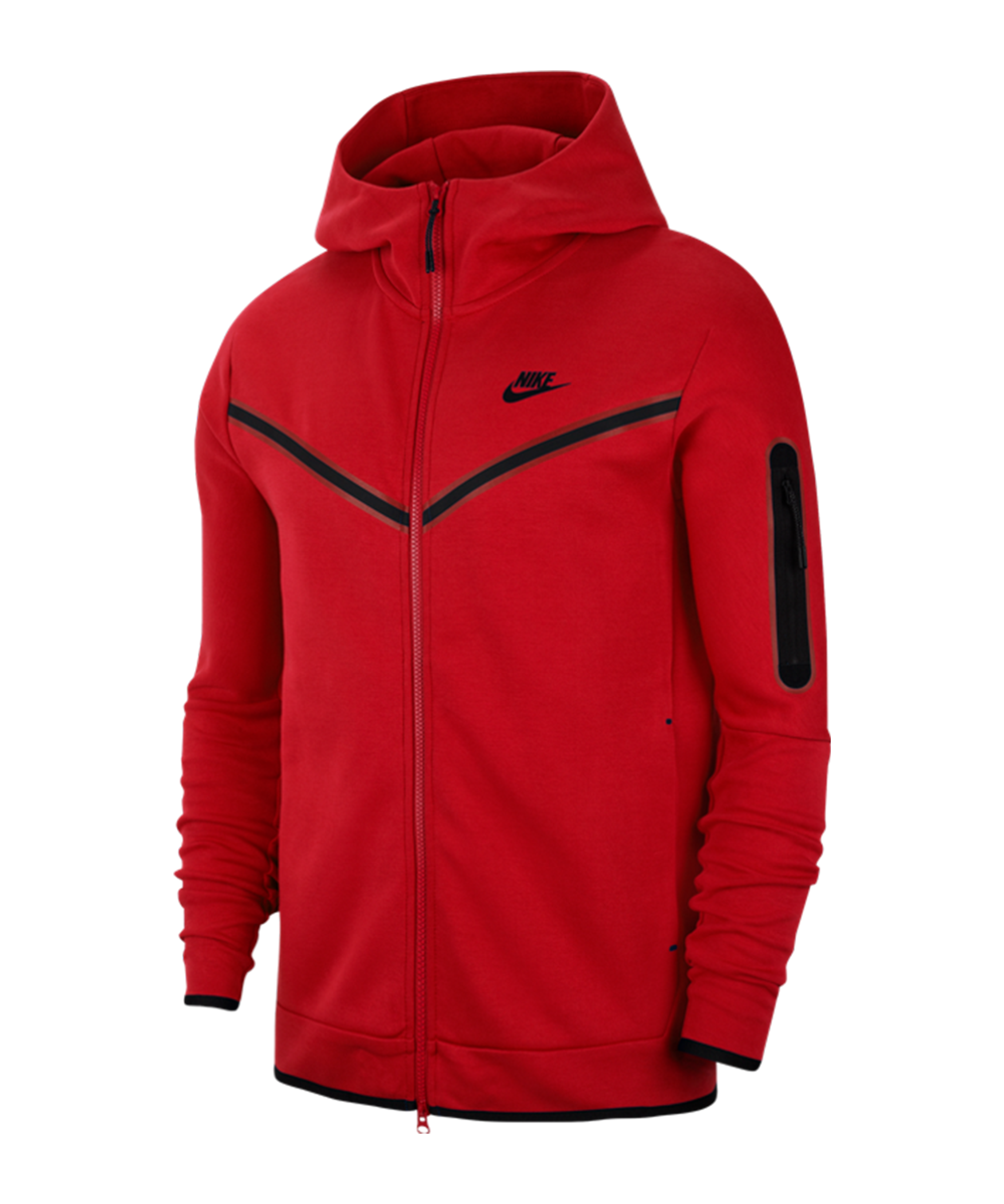 nike tech fleece red