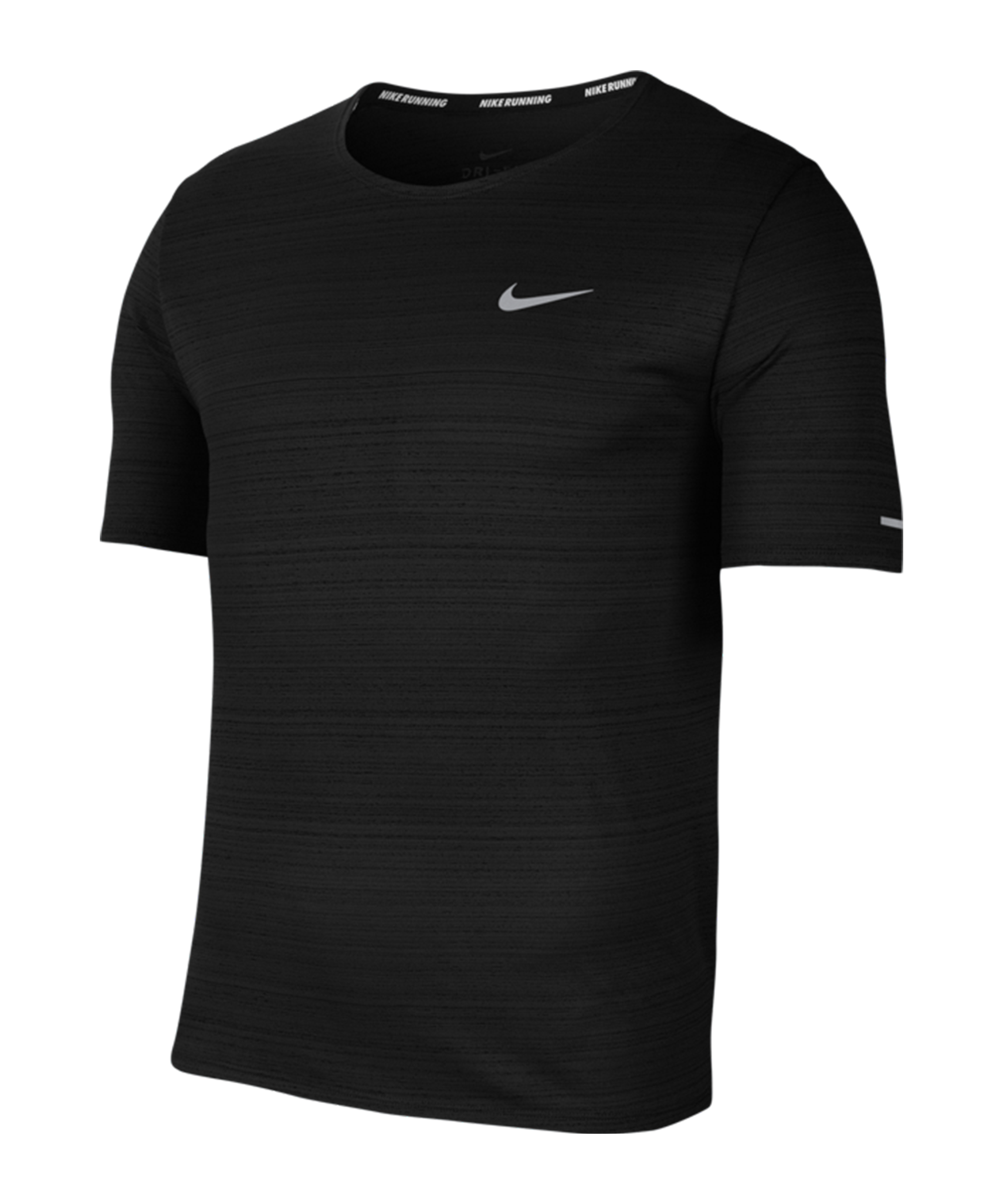 Nike Men Black Printed AS M NK SWSH GOAL DriFIT T-shirt