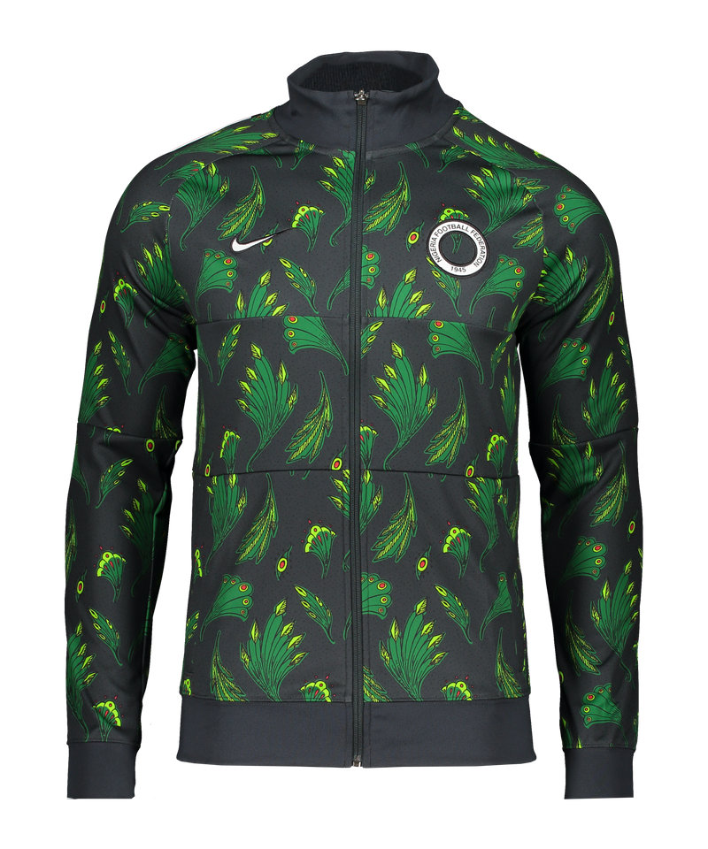Nigeria National Team Nike Basketball Jersey - Green/Black