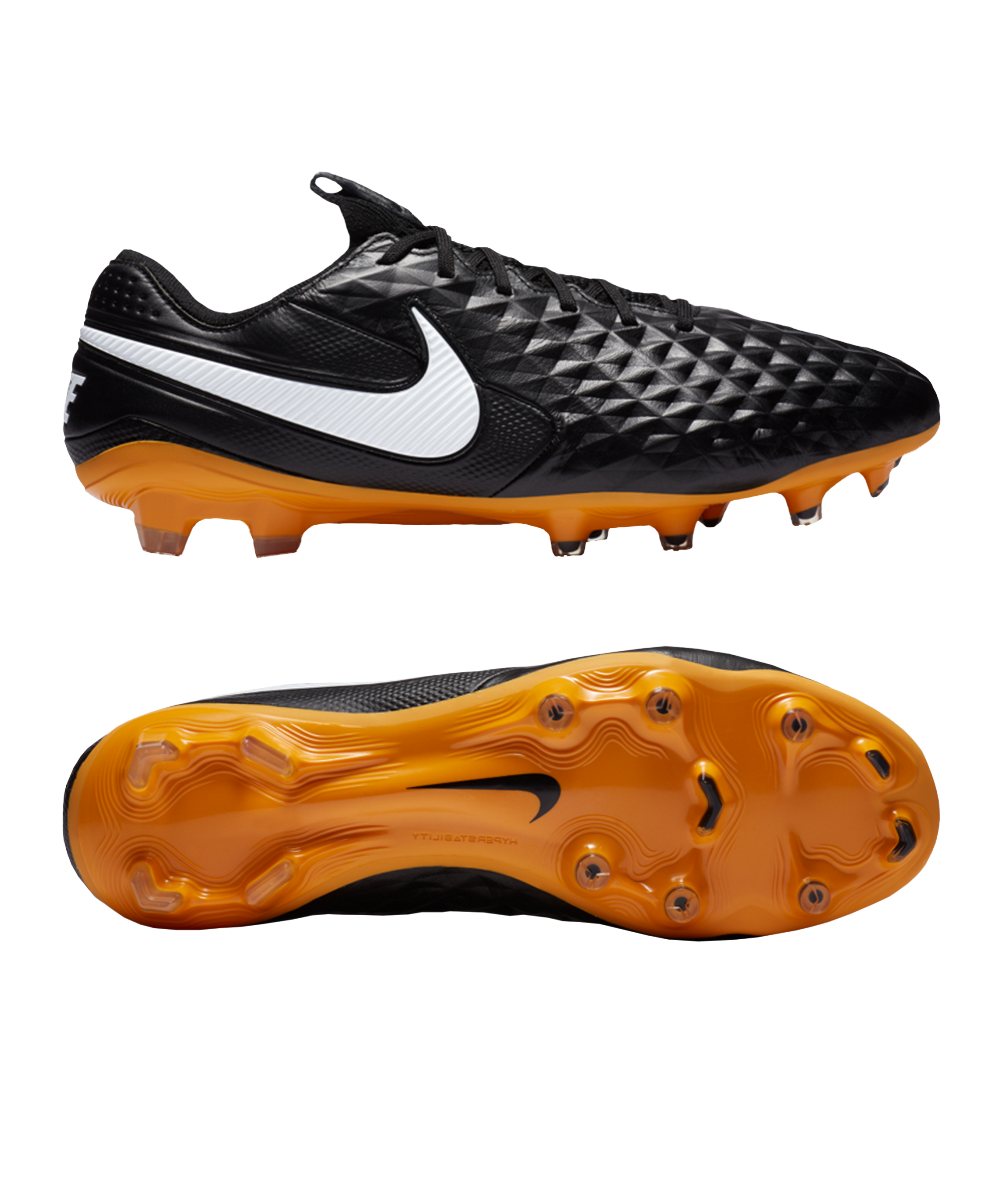 Tiempo Legend VIII Tech Craft Elite Leather FG - Black