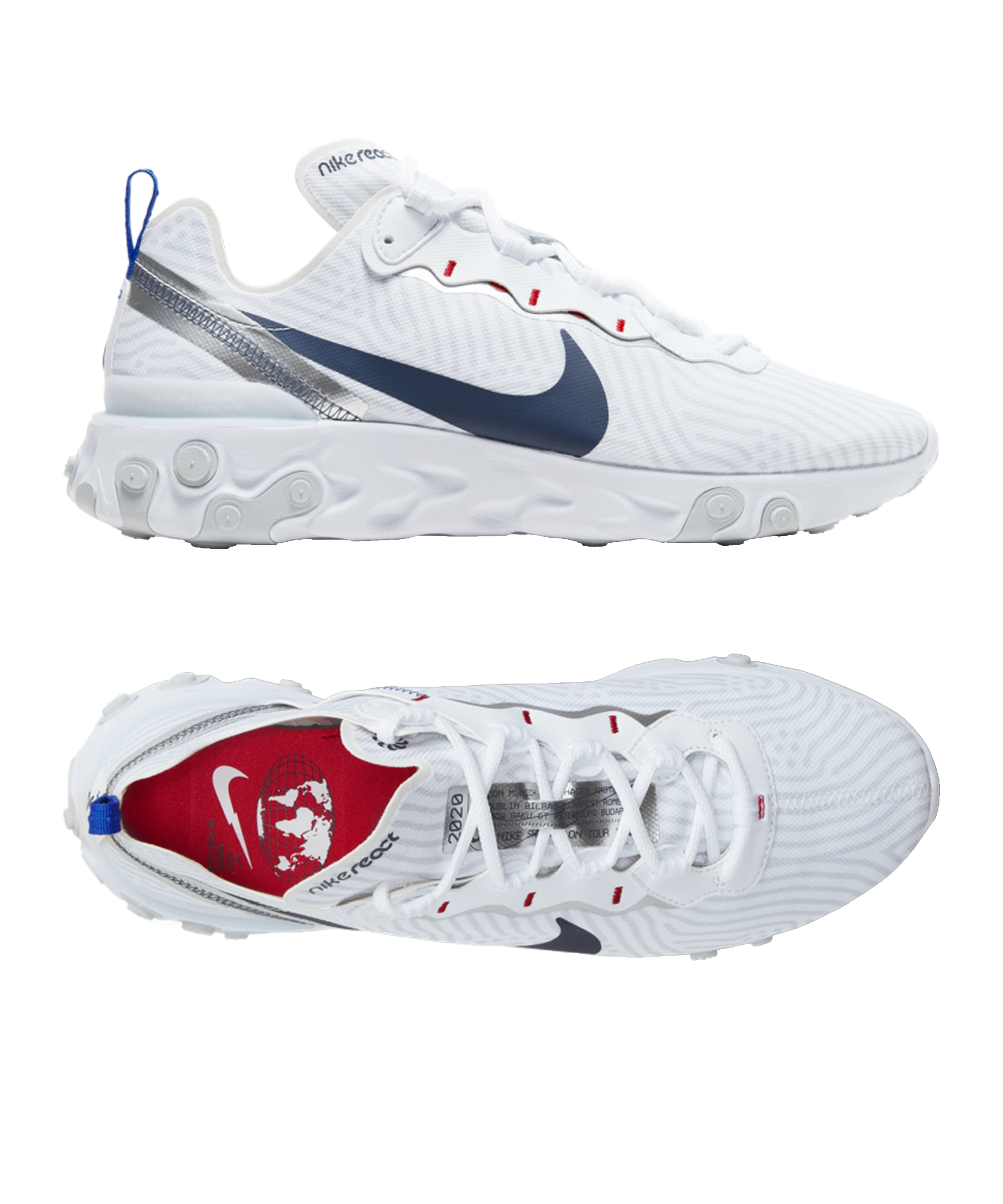 Nike React Element 55 - White