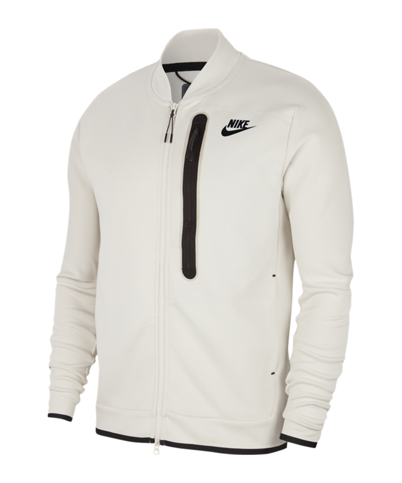 Nike tech fleece bomber hot sale jacket