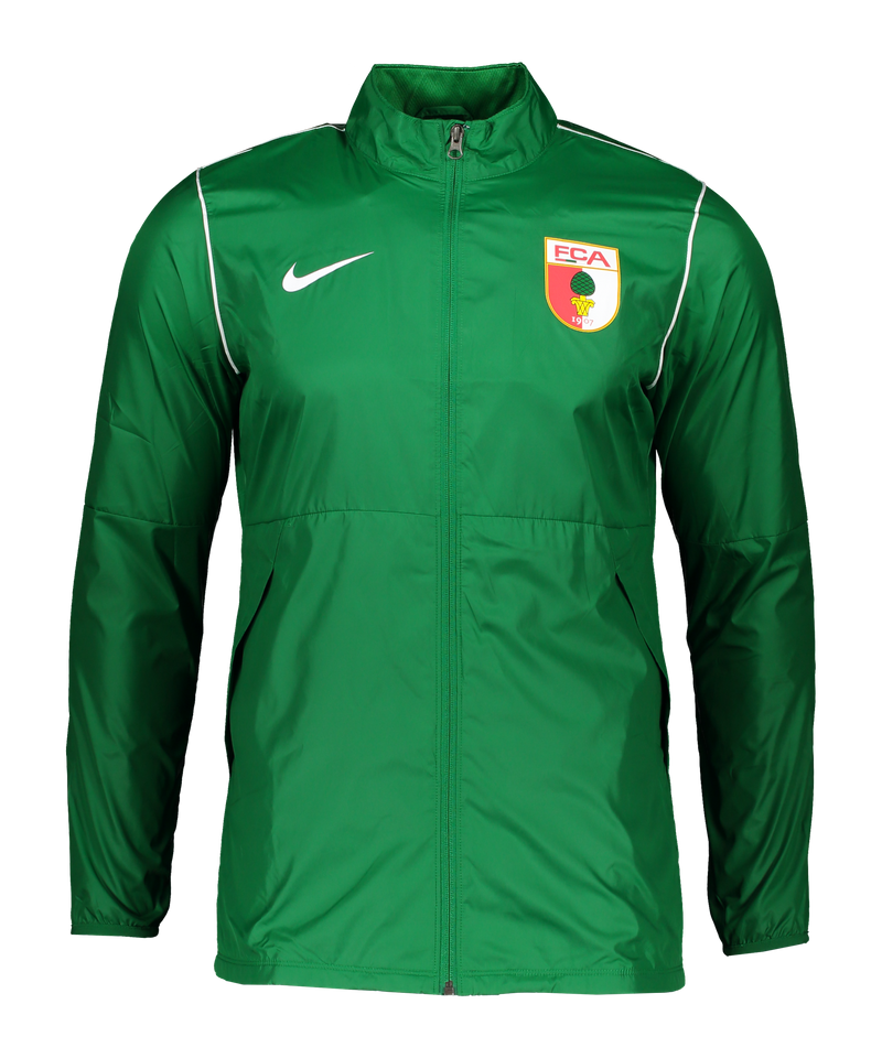 Nike green rain discount jacket