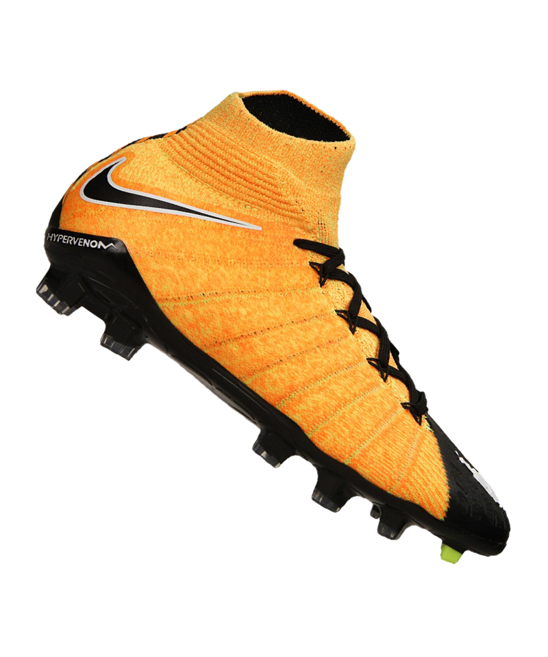 Nike Jr Hypervenom Phantom III DF FG Kids Nero