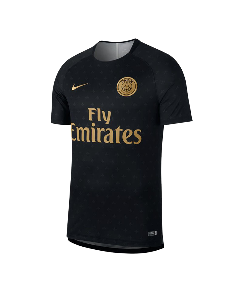 Wig vervoer Hopelijk Nike Paris St. Germain Dry Squad T-Shirt - Black