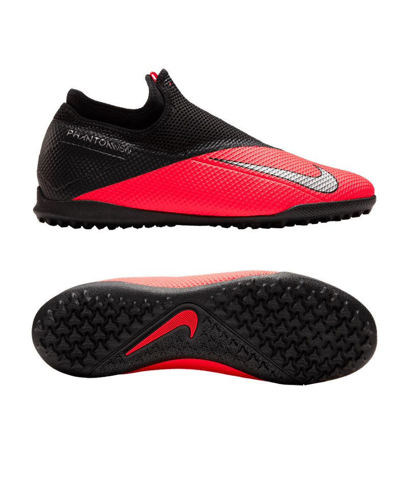 Nike Football phantom vision astro turf boots in red