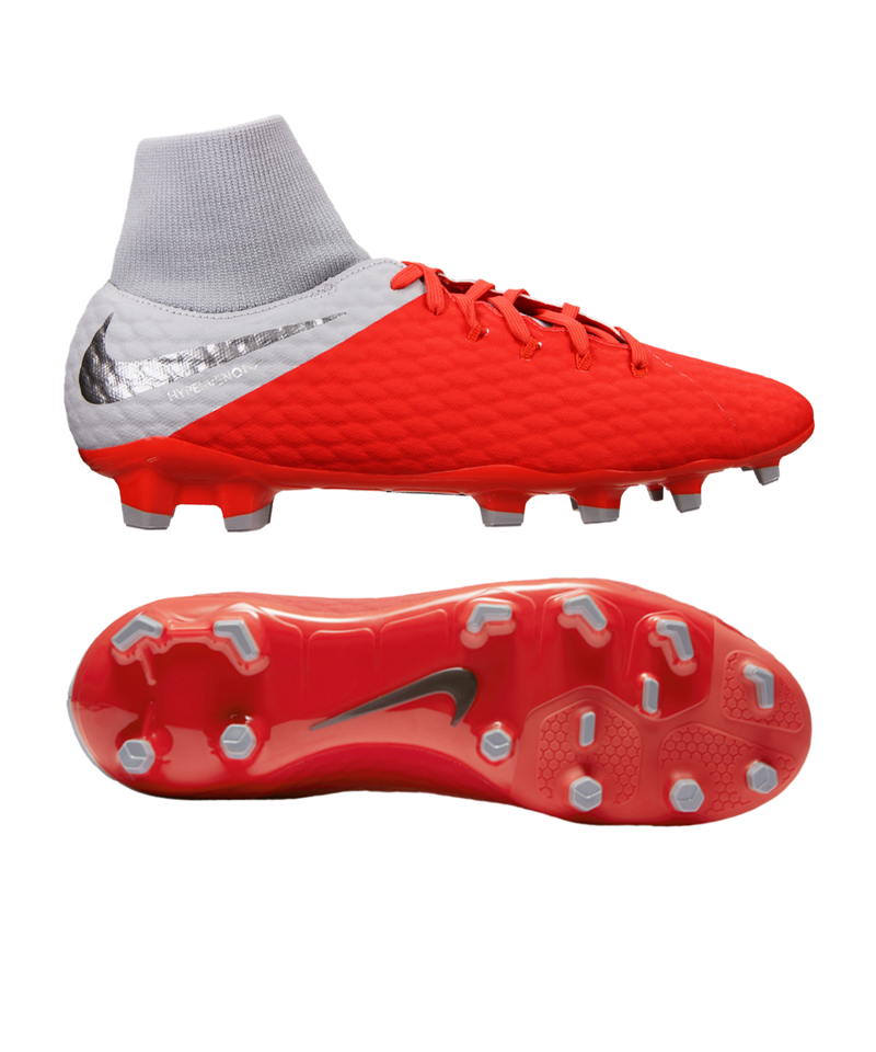 en lugar carrera En consecuencia Nike Hypervenom Phantom III Academy DF FG - Red