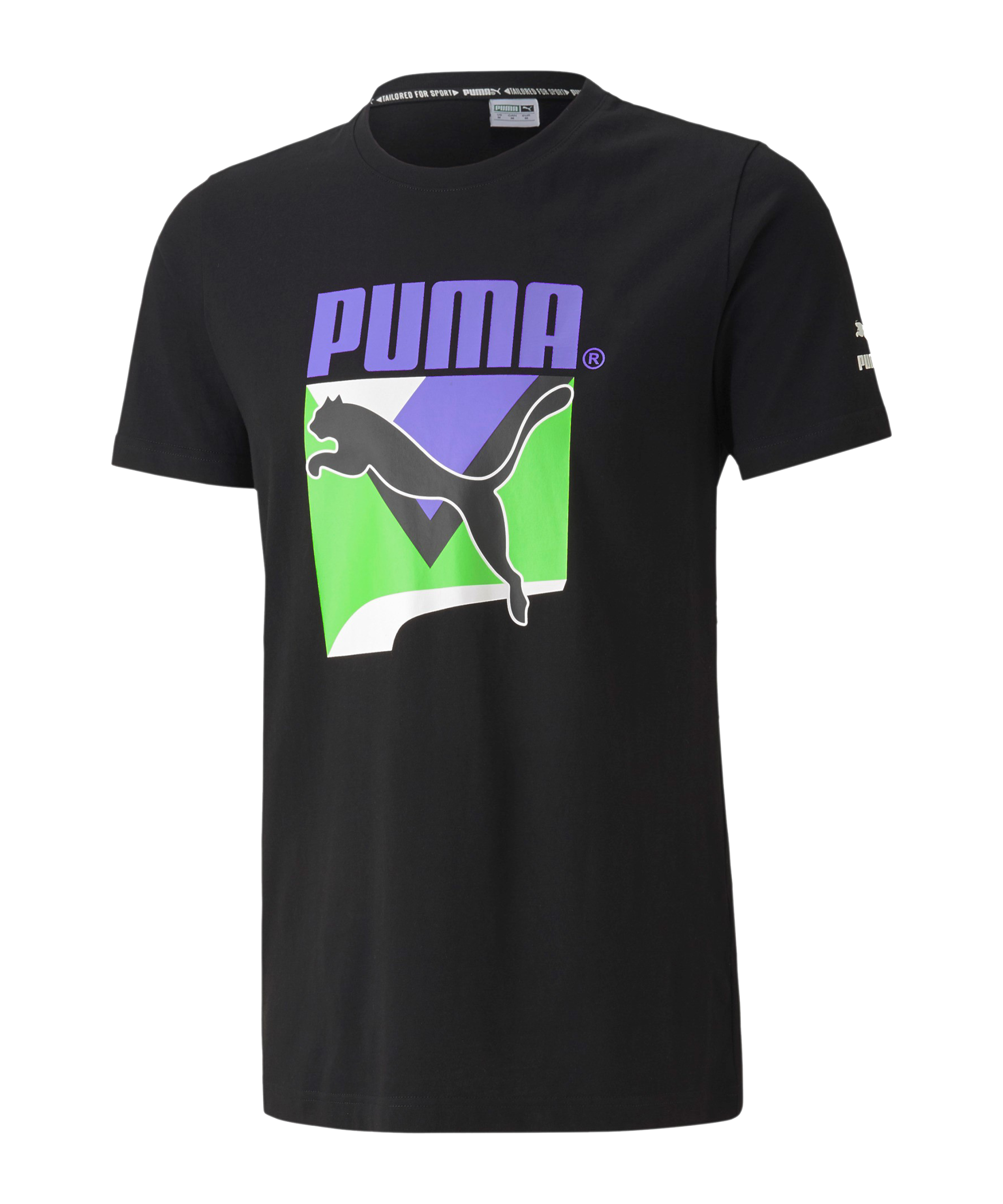PUMA Graphic Tee T-Shirt - Black