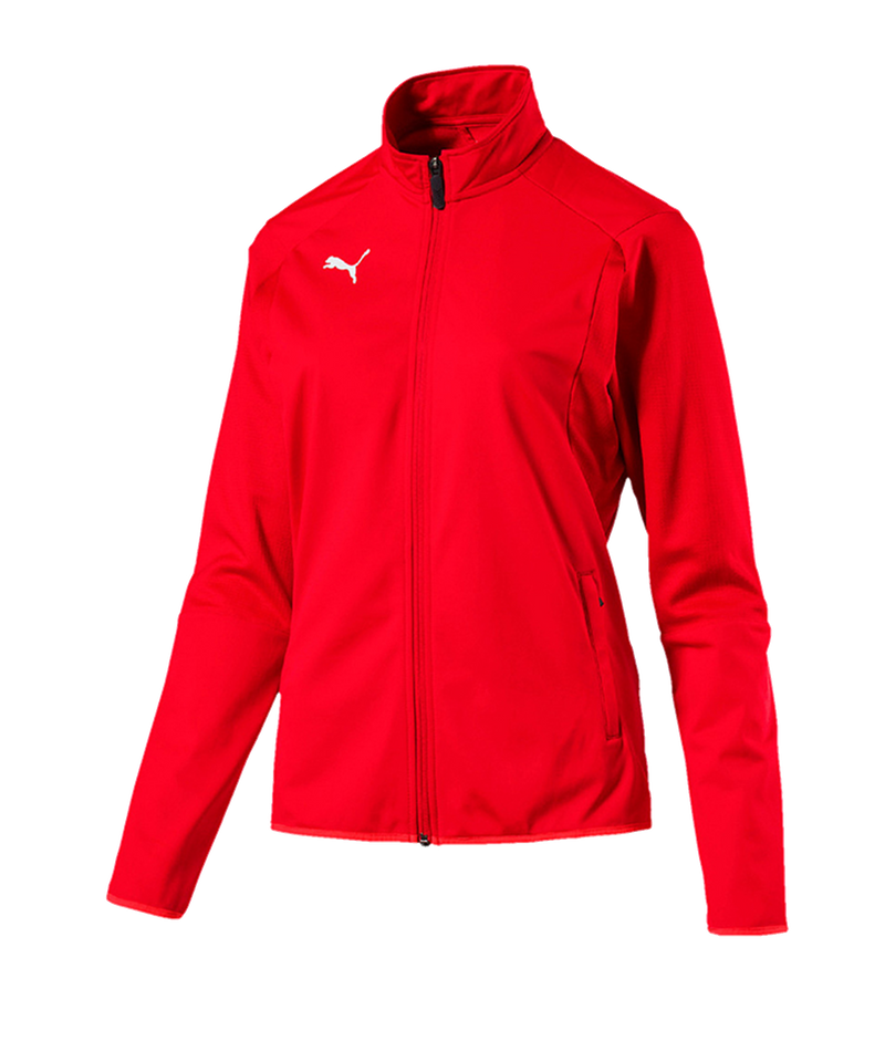 Puma red cheap jacket womens