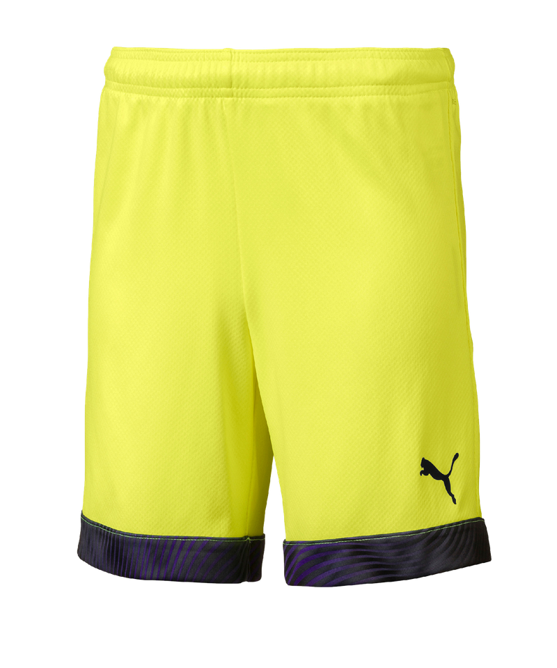 puma shorts kids yellow