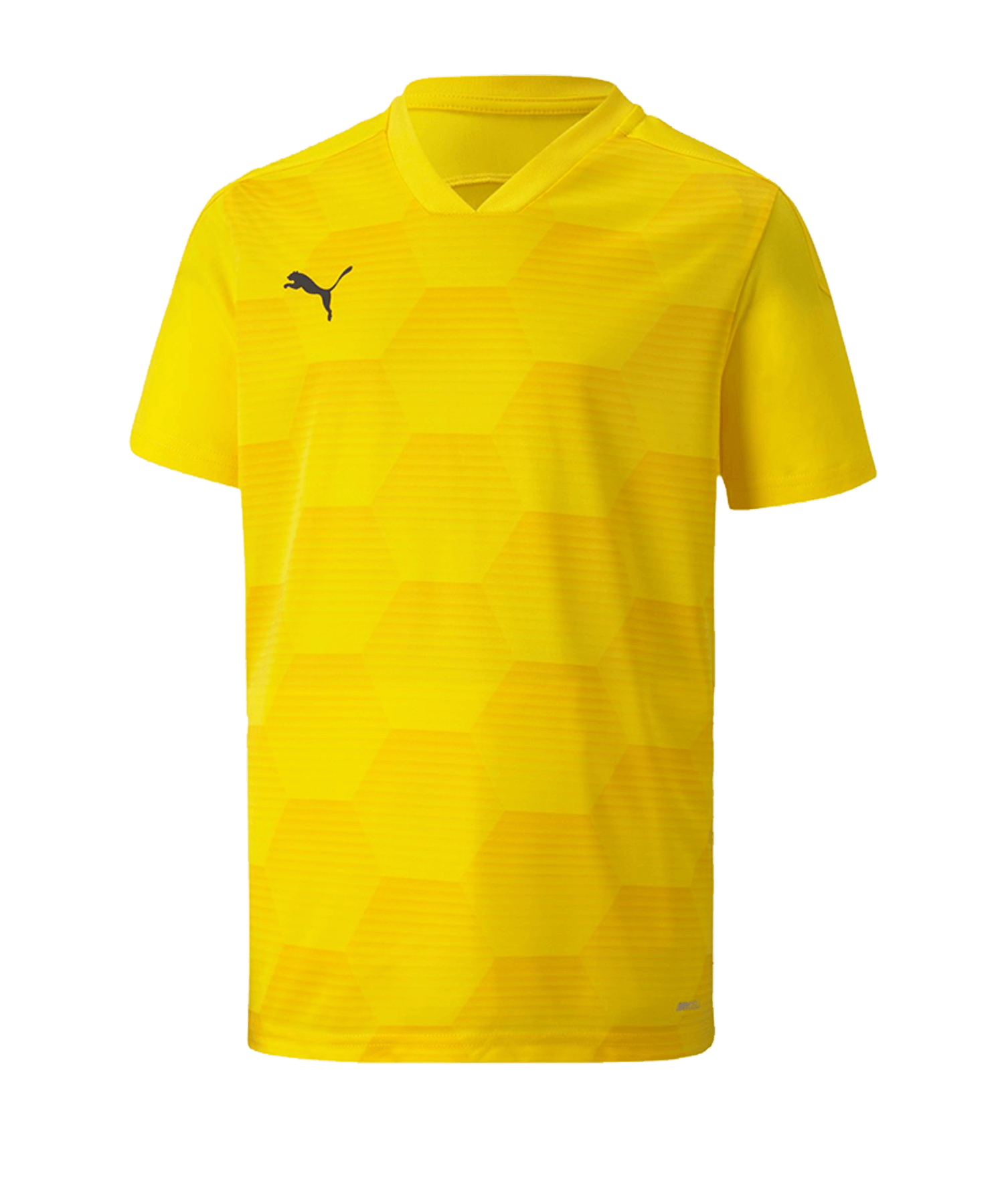 green and yellow puma shirt