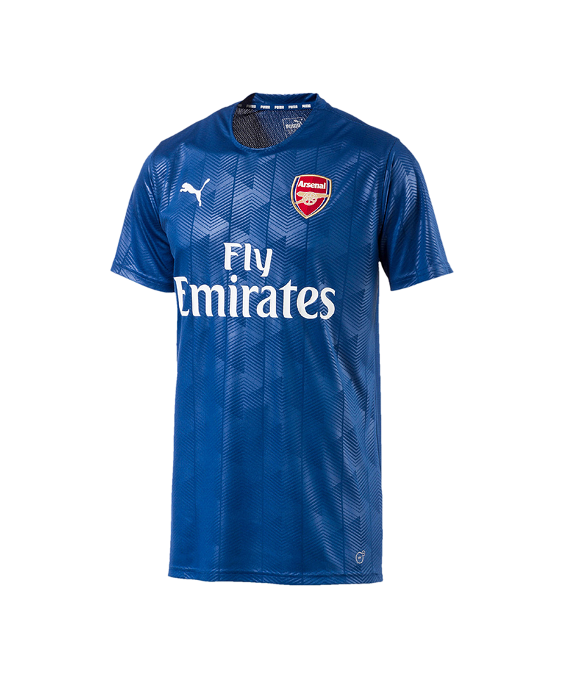 Suppress Prosecute Applying PUMA Arsenal FC Stadium T-Shirt - Blue