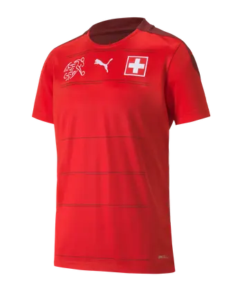 PUMA Schweiz Shirt Home EM 2021 Kids