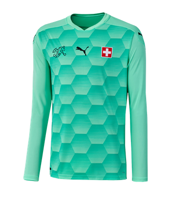 PUMA Schweiz GK-Shirt EM 2021 Kids