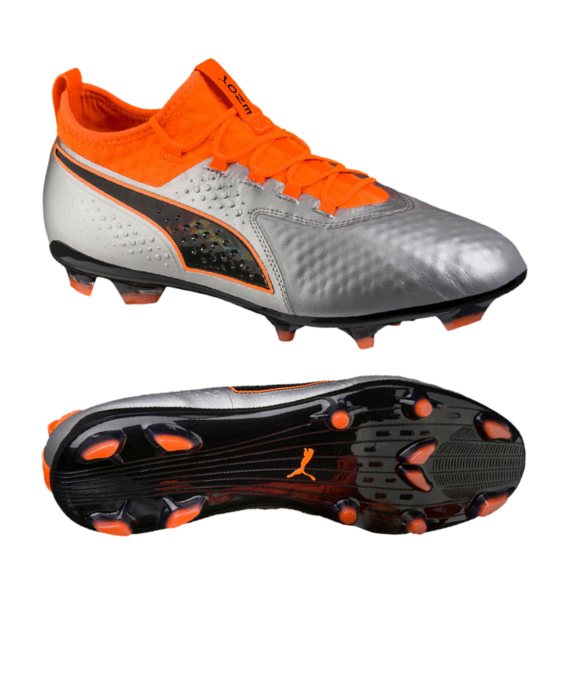 Encogimiento Honesto Lechuguilla PUMA ONE 2 Leather FG - Orange