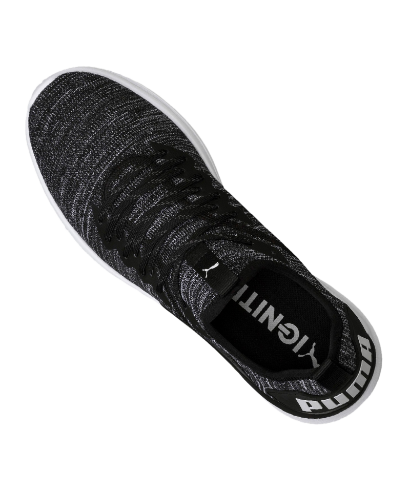 Puma ignite evoknit black online