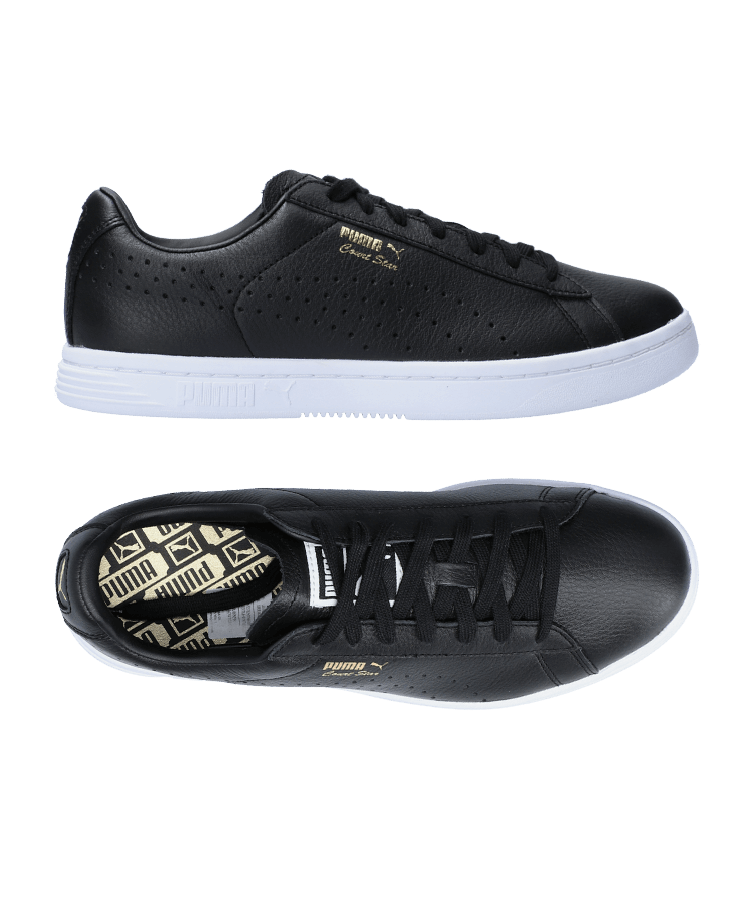 Puma court star noir new arrivals