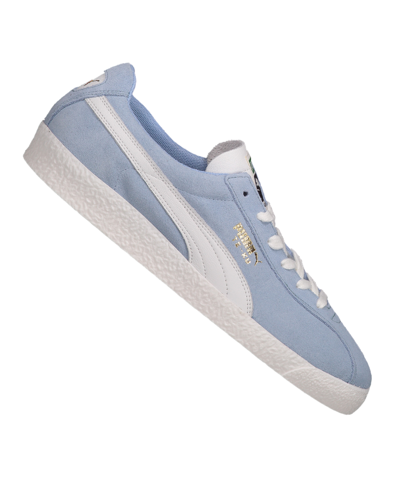 Puma white. Adidas Sneaker Prime Blue.