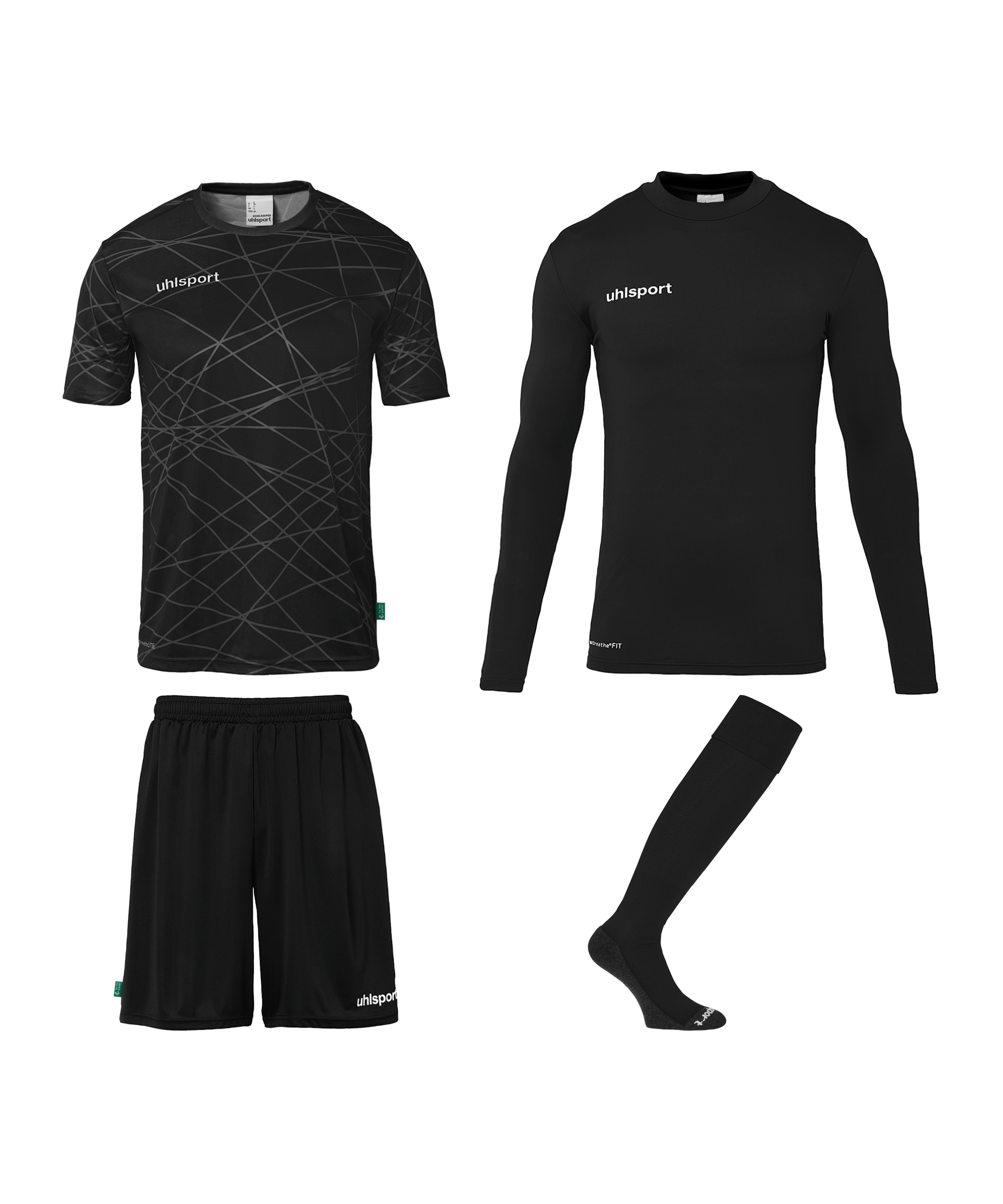 Uhlsport Prediction GK-Set - Black