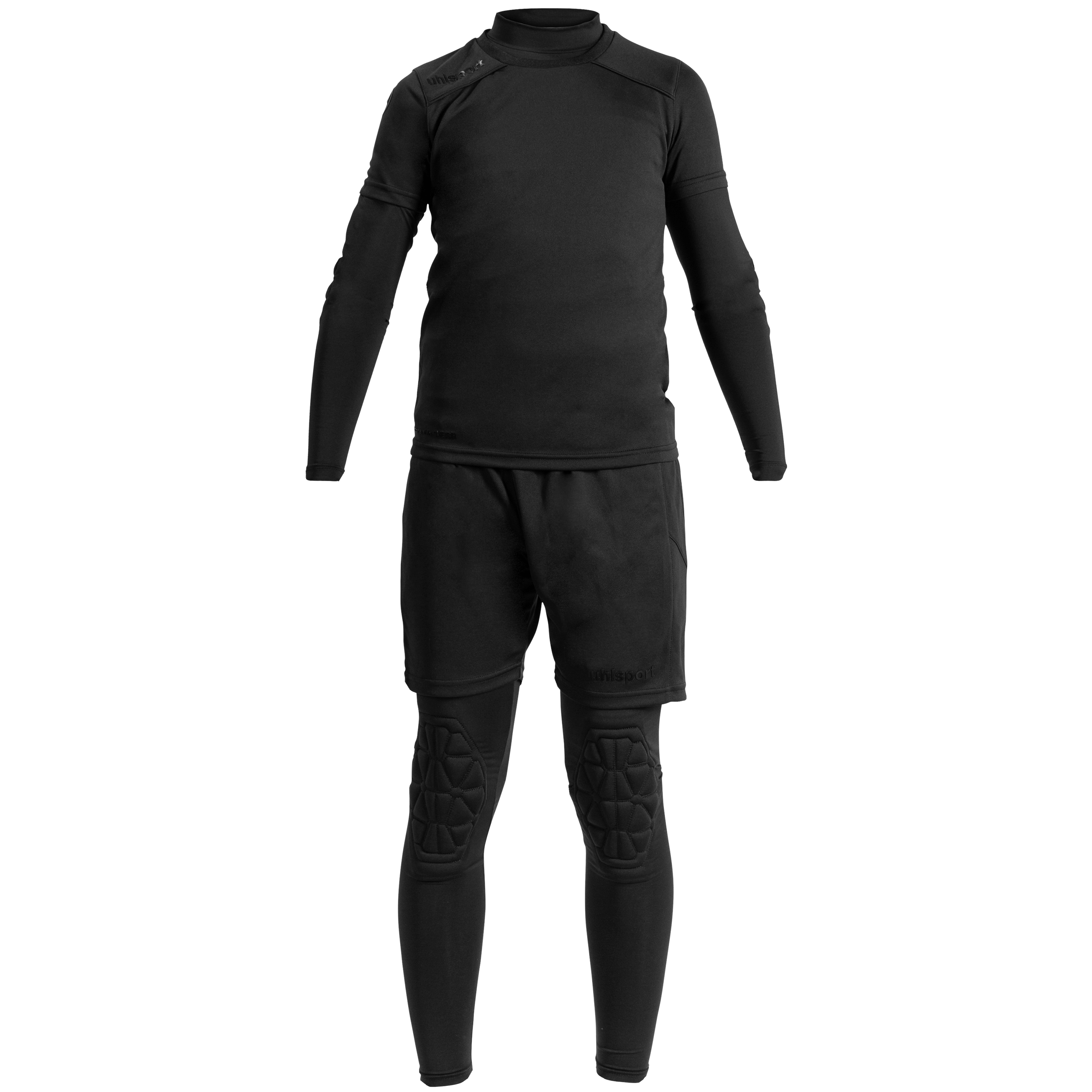 Sous-pull de sport distinction noir enfant - Uhlsport