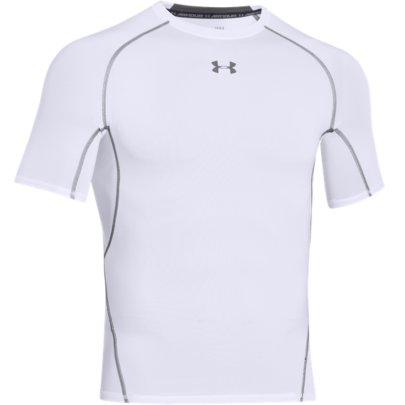 Under Armour Heatgear Compression T-Shirt - White