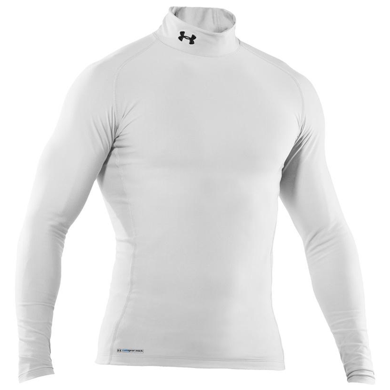 Maravilla Prematuro invadir Under Armour Coldgear Compression Evo Mock - White