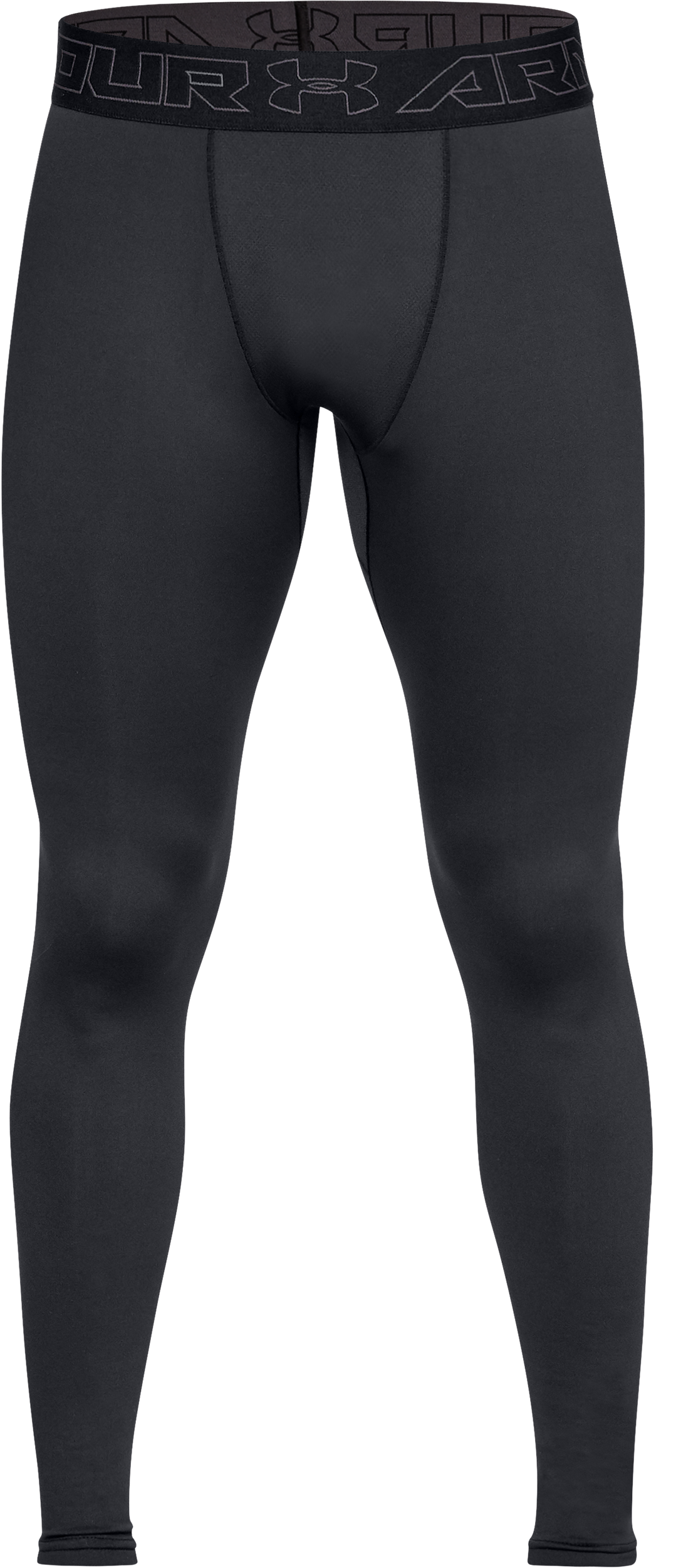 Under Armour Cold Gear Mens Compression Leggings (Black-Charcoal)