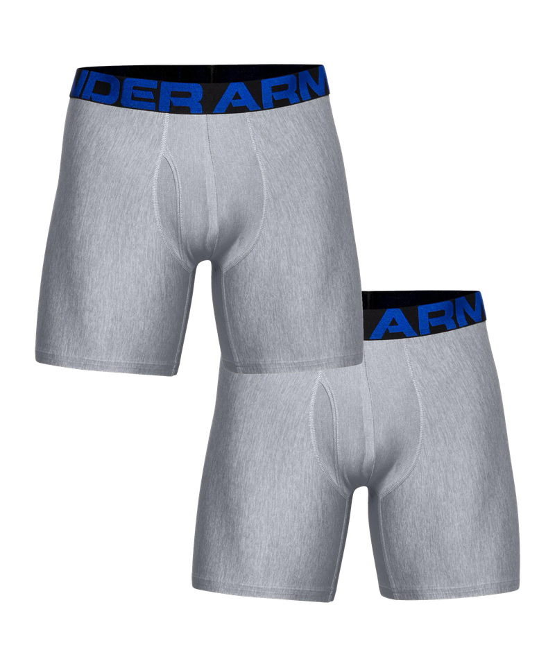 Under Armour Tech 6in Boxershort Pack Black