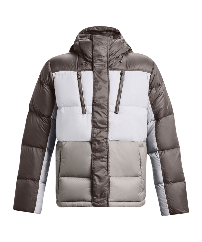 Under Armour Cgi Down Blocked Jacket Brown